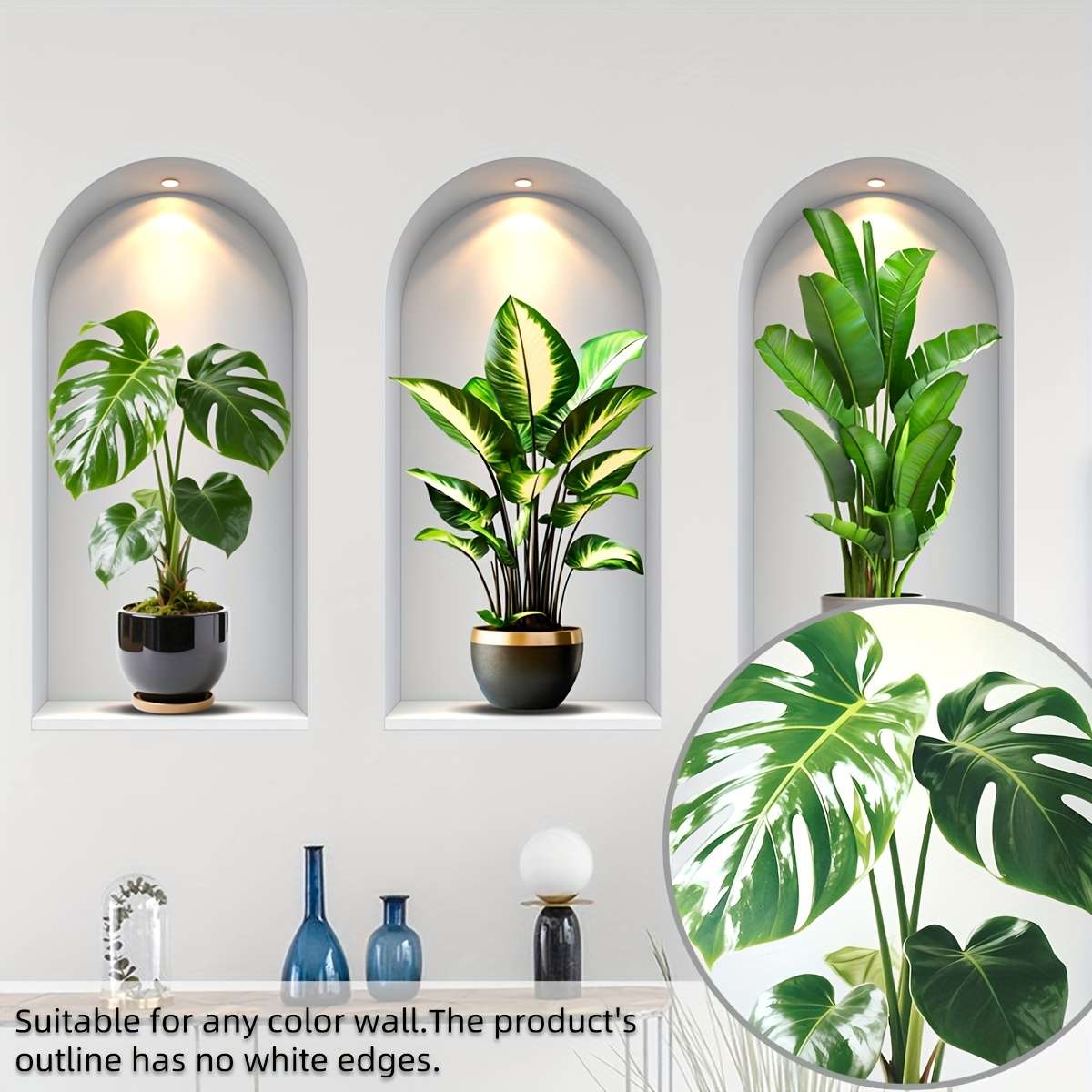 Wall Stickers Size 30*60Cm*3Pcs