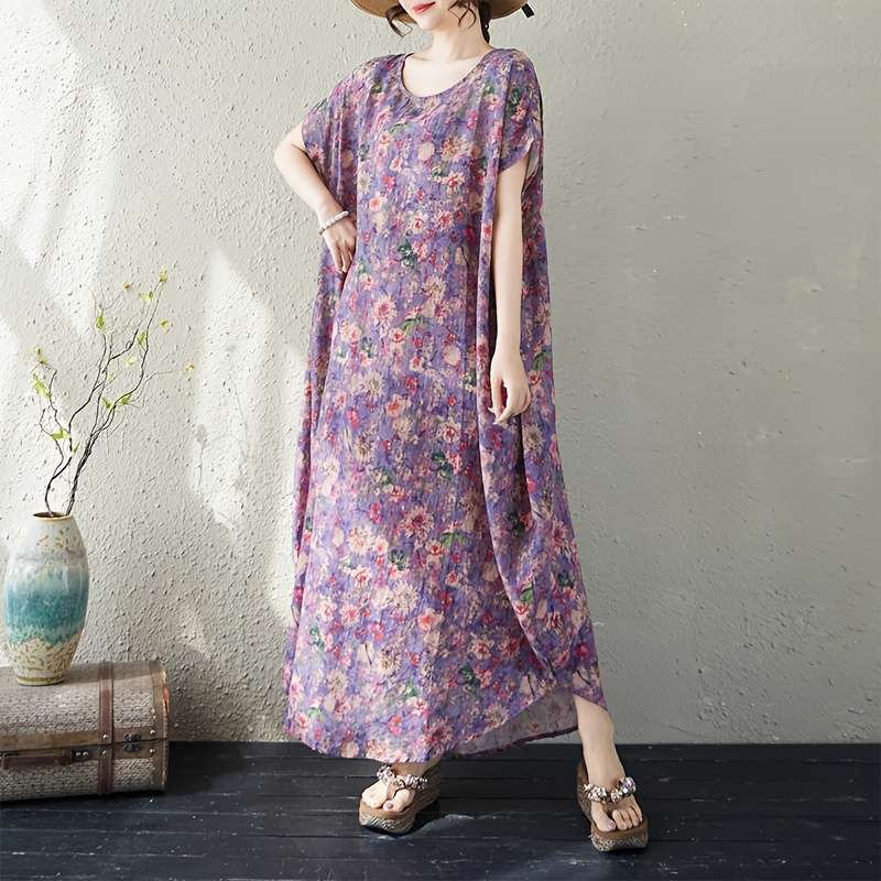 Women S Dress Color Purple Size Asian One Size