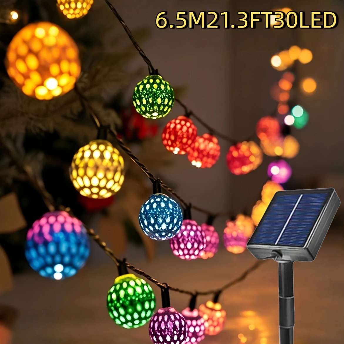 Christmas Lights White   8 Modes   Model 5M20Led5.0Meter