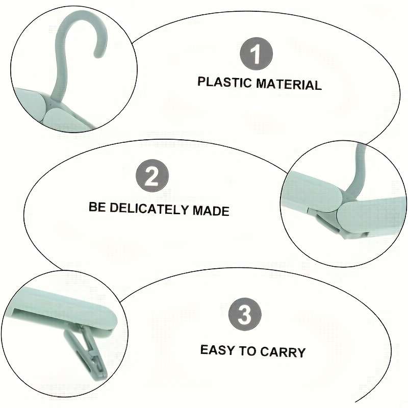 Clothes Rack White 5Pcs