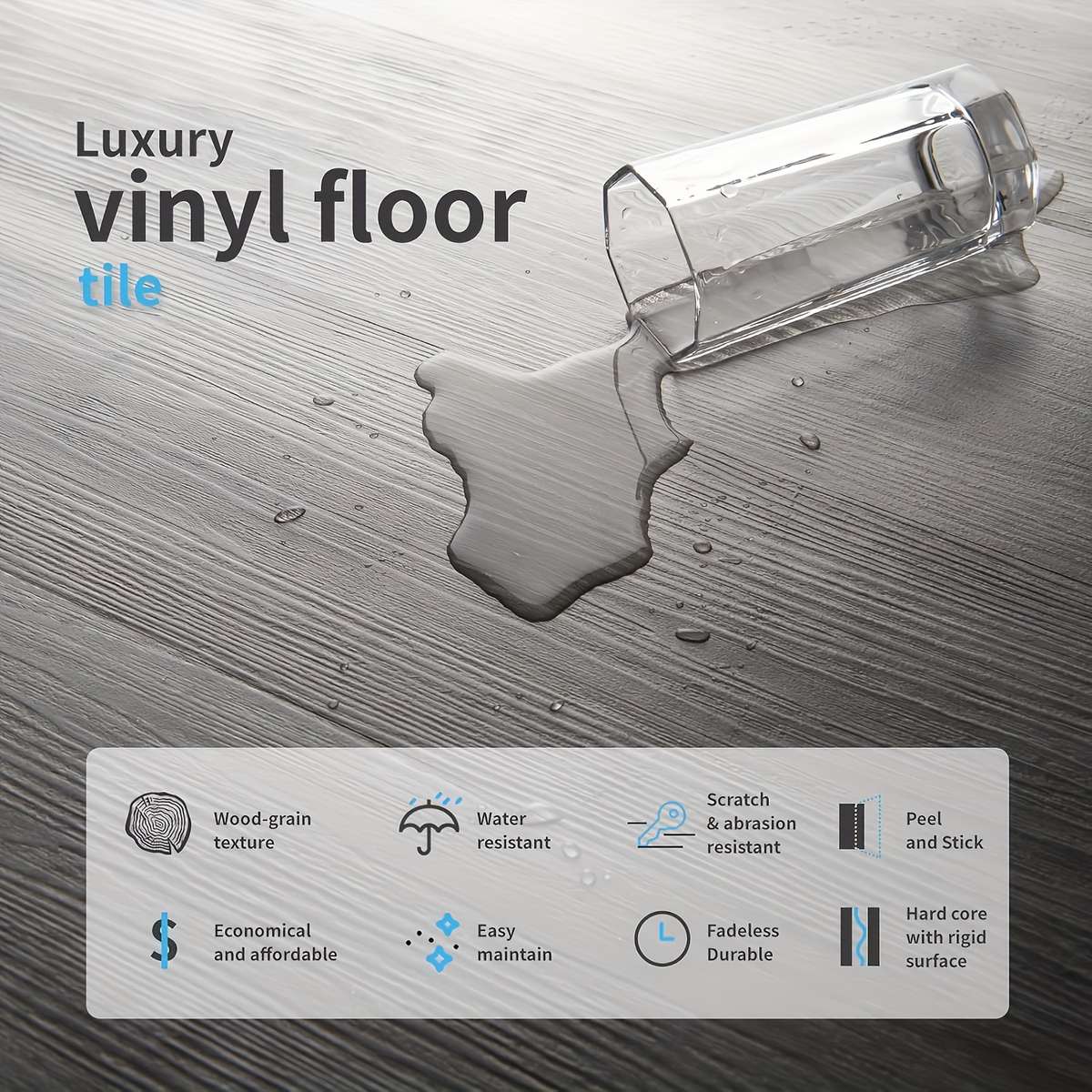 Self Adhesive Floor Stickers Gybdm06 30.5Cm*30.5Cm 22Pieces
