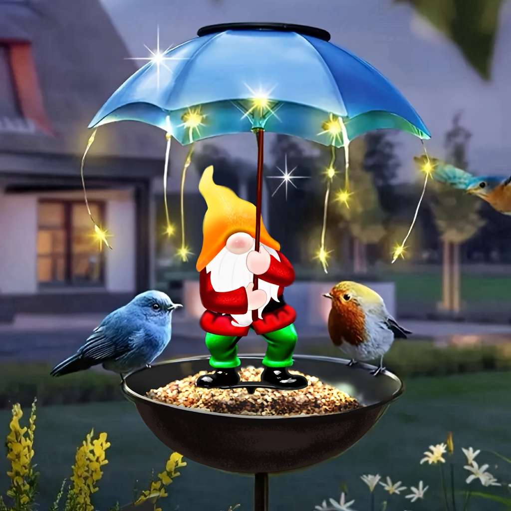 Christmas Lights Goblin Lamp