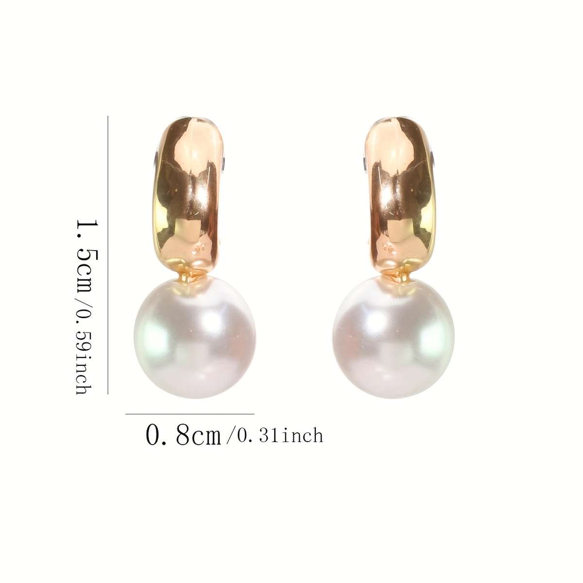 Women S Earrings Color White