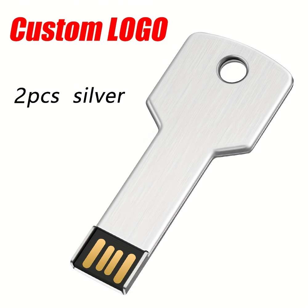 Usb Flash Drive Color 2Pcs Storage 2Gb