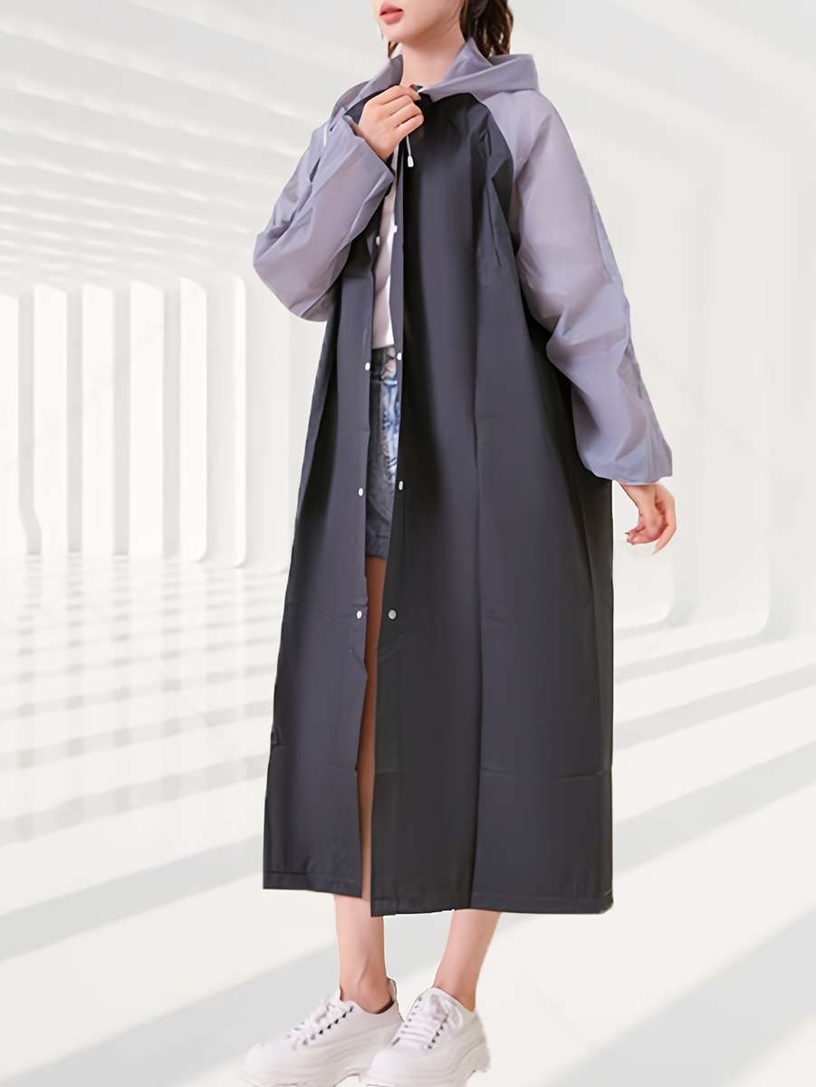 Raincoat Deep Grey Size Onesize