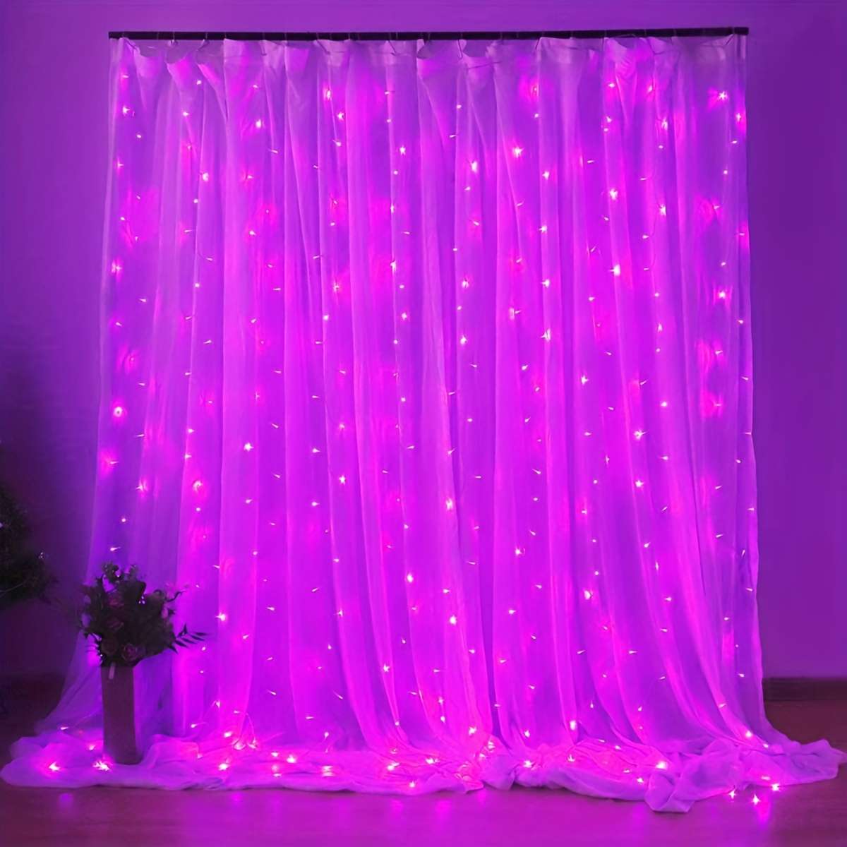 Christmas Lights Pink Light