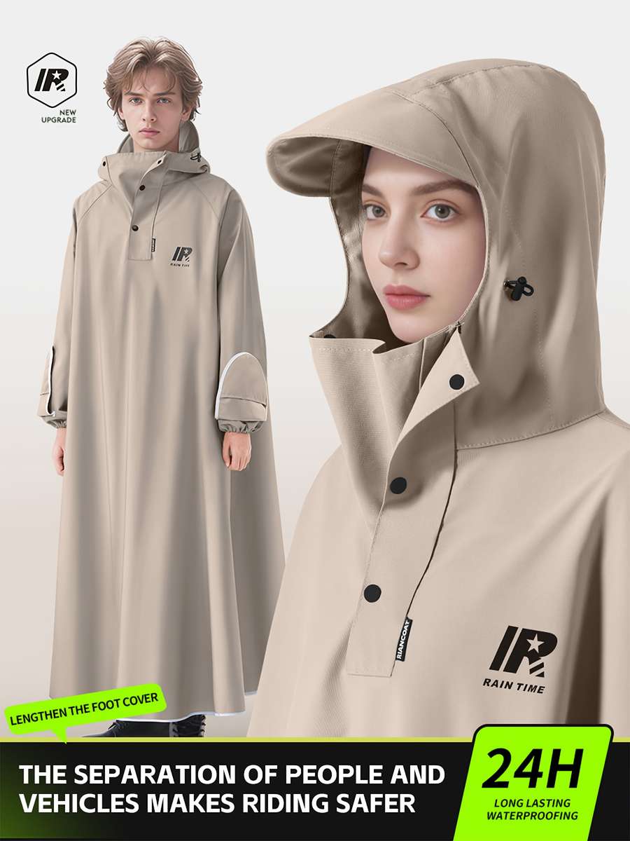 Raincoat Black Size Uk M