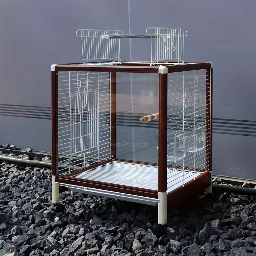 Birdcage Color Aluminum Alloy Match To Wood