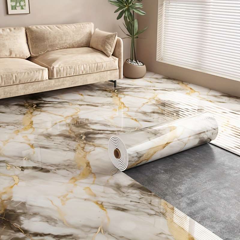 Floor Stickers Color Pandora Golden K Size 59.99Cmx10.0Meter