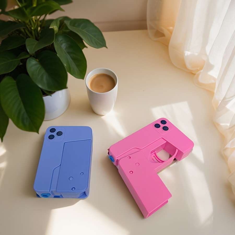 Toy Guns Items White Add Green   2 Pcs