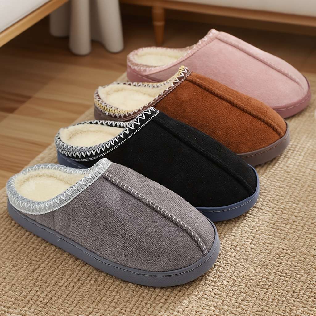 Cotton Slippers Color Grey Sizeuk 7.5-8