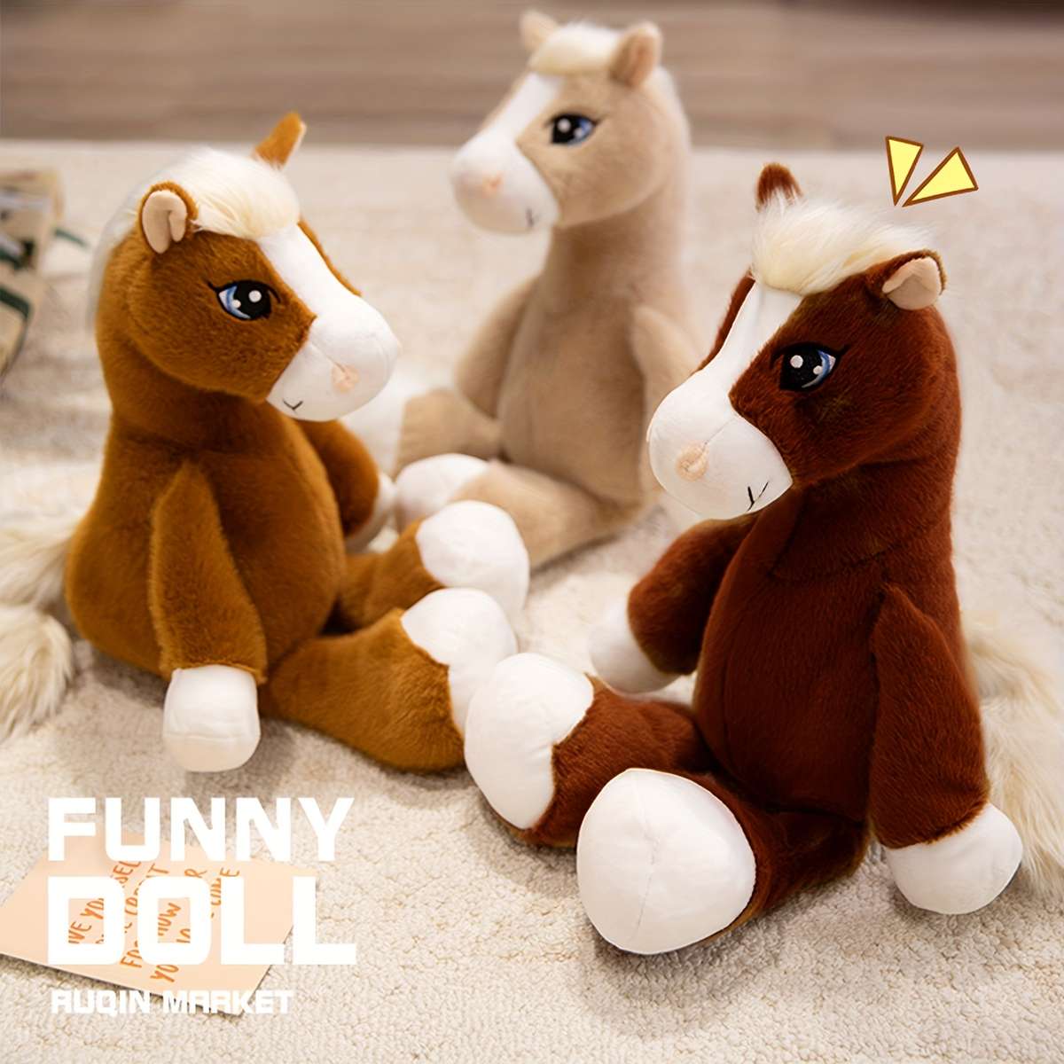 Plush Toyss color Light Brown