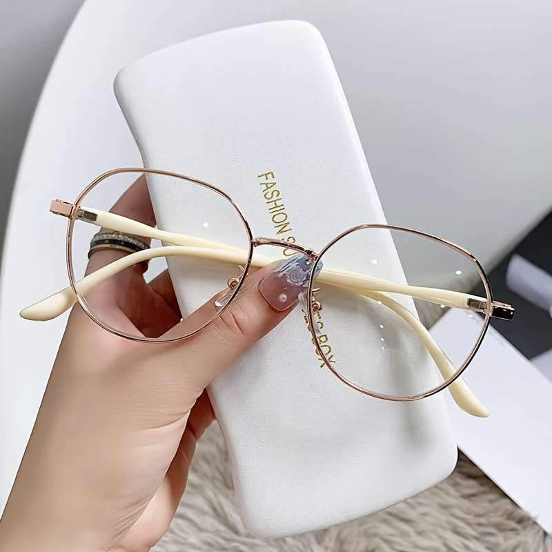 Glasses Color Rose Golden