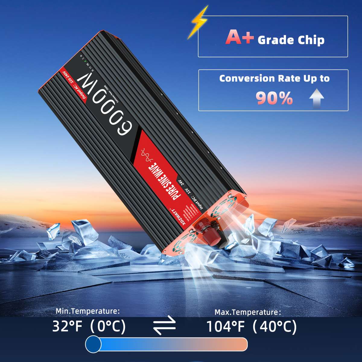 Inverter Style 12V 6000W