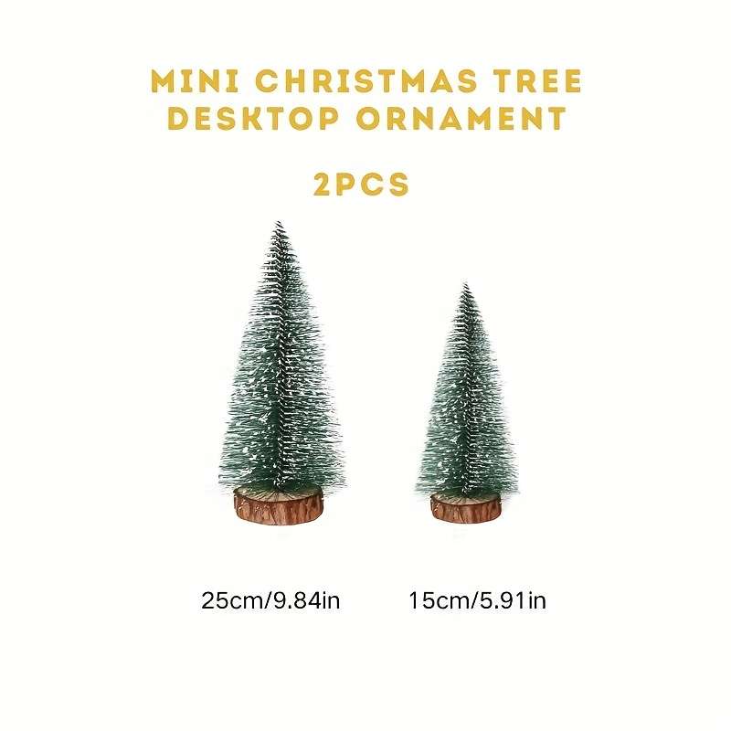 Christmas Decorations Color Polychrome Style 2Pcs Mixed Style