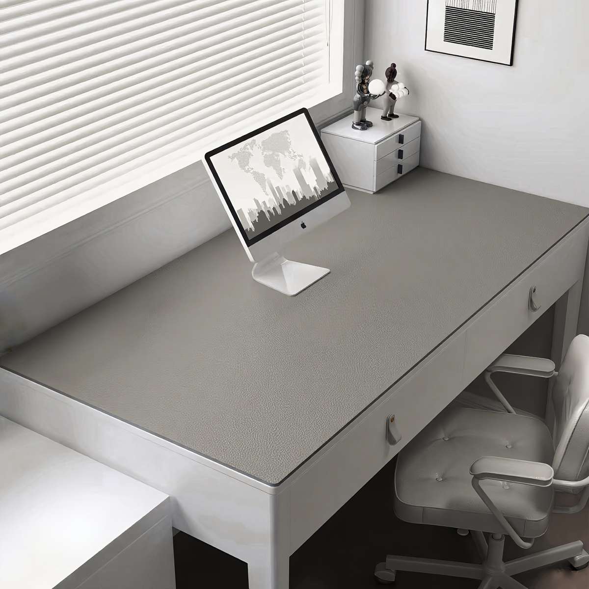 Mouse Pad Color Grey Size 30Cmx60Cm