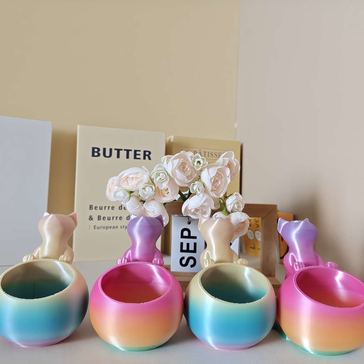Flowerpot Color 1Pc Random Gradient Color