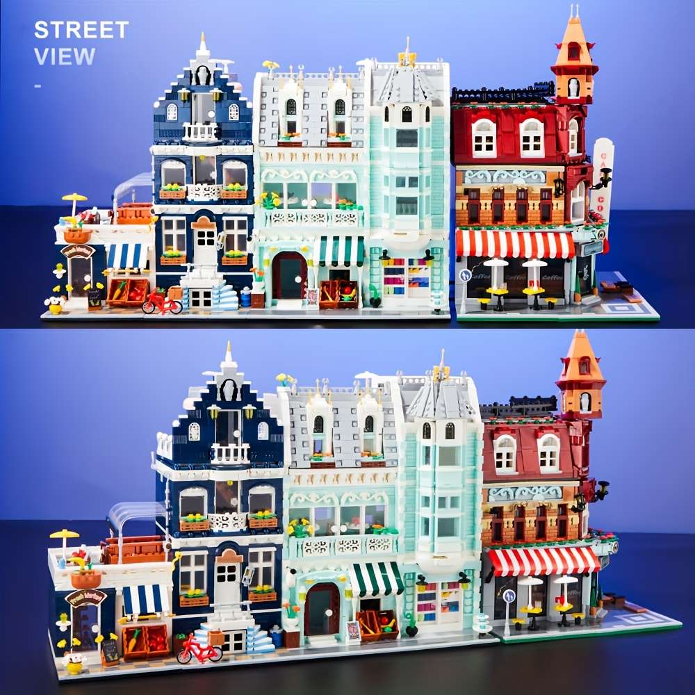 Building Toy Architectural Model Toy Set Quantity 2225Pcs