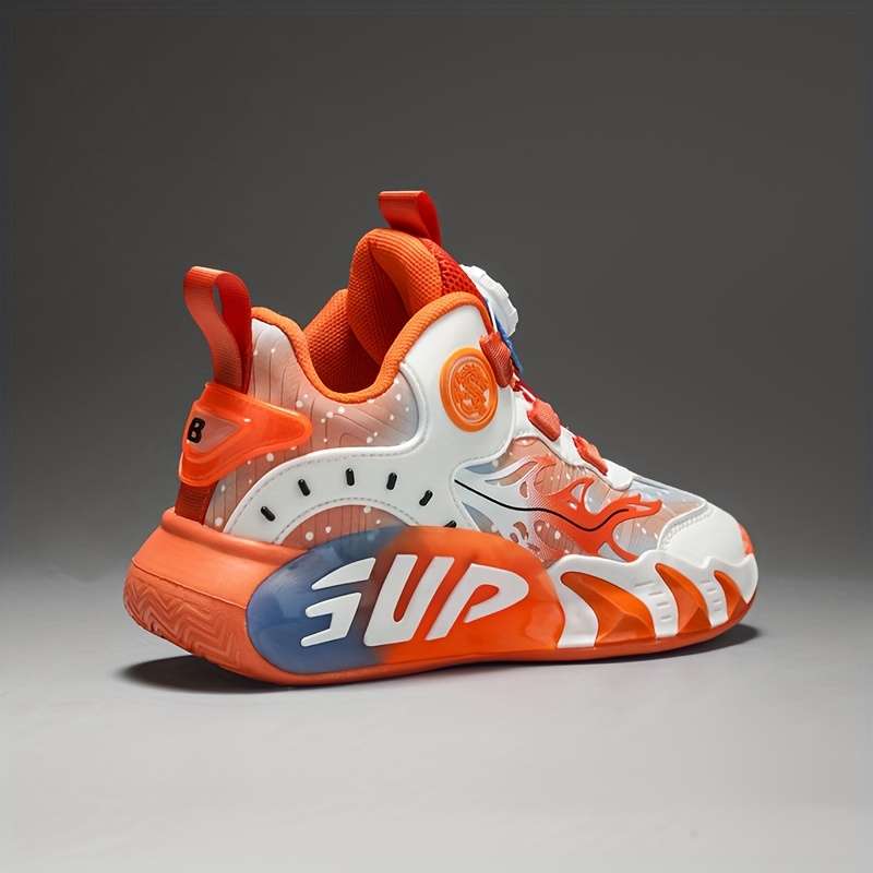 Sneakers Orangered Size Uk 11.5 Little Kid