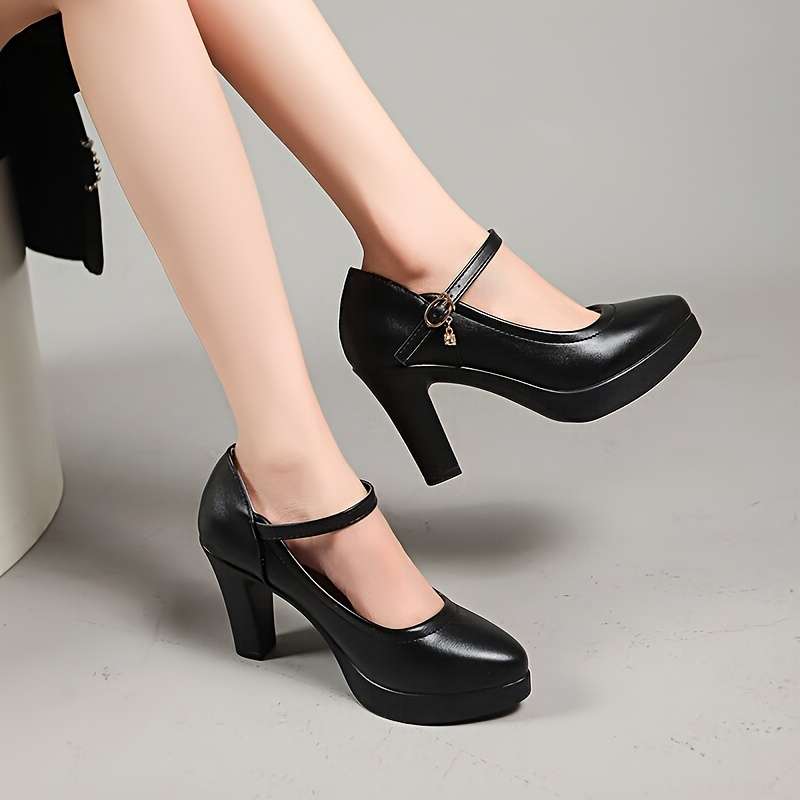 Women S High Heels Color Black Sizeuk 5