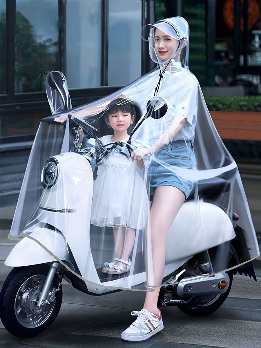 Raincoat Transparent Size Onesize