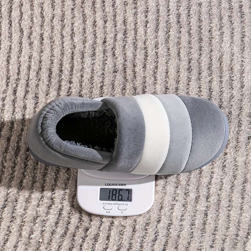 Cotton Slippers Color Coffee Color Sizeuk 9.5-10