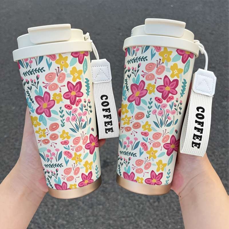 Water Cup Color Colorful Flowers