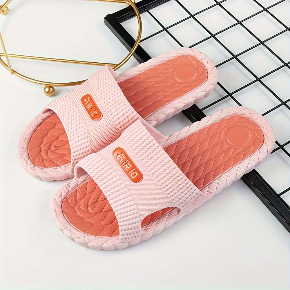 Men Slippers Summer Style Light Grey Size Uk 7