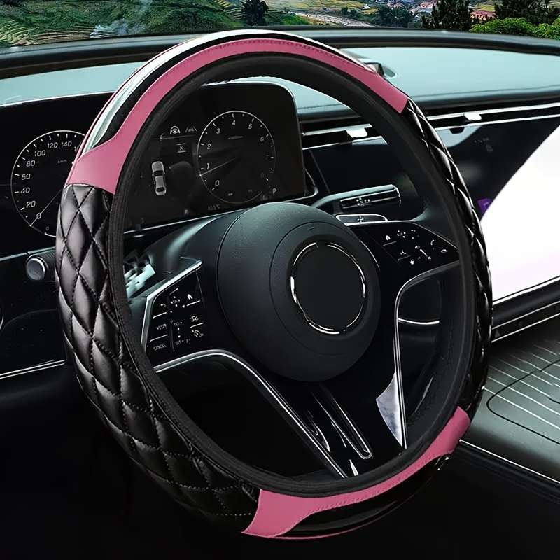 Car Steering Wheel Cover Blue