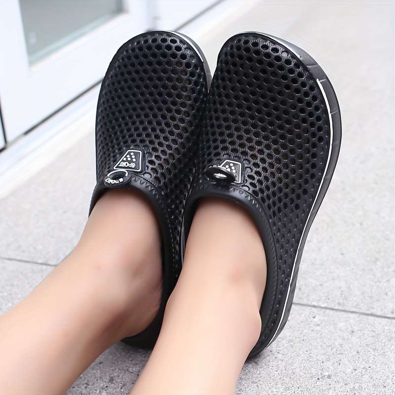 Men Slippers Summer Style Grey Size Uk 6