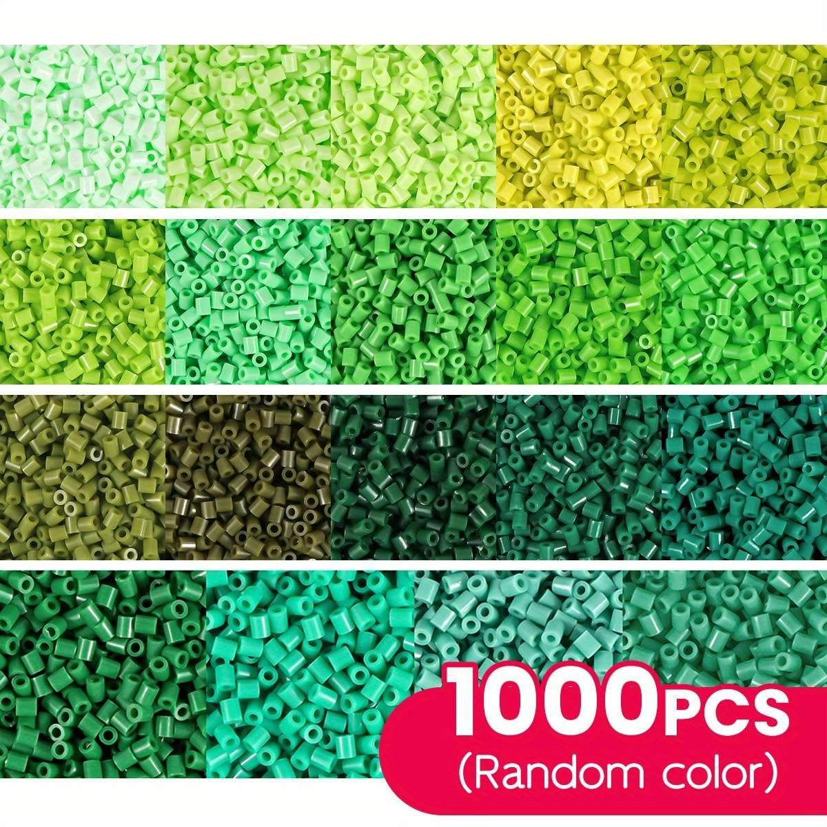 Perler Bead Set Green Random Color B 5K