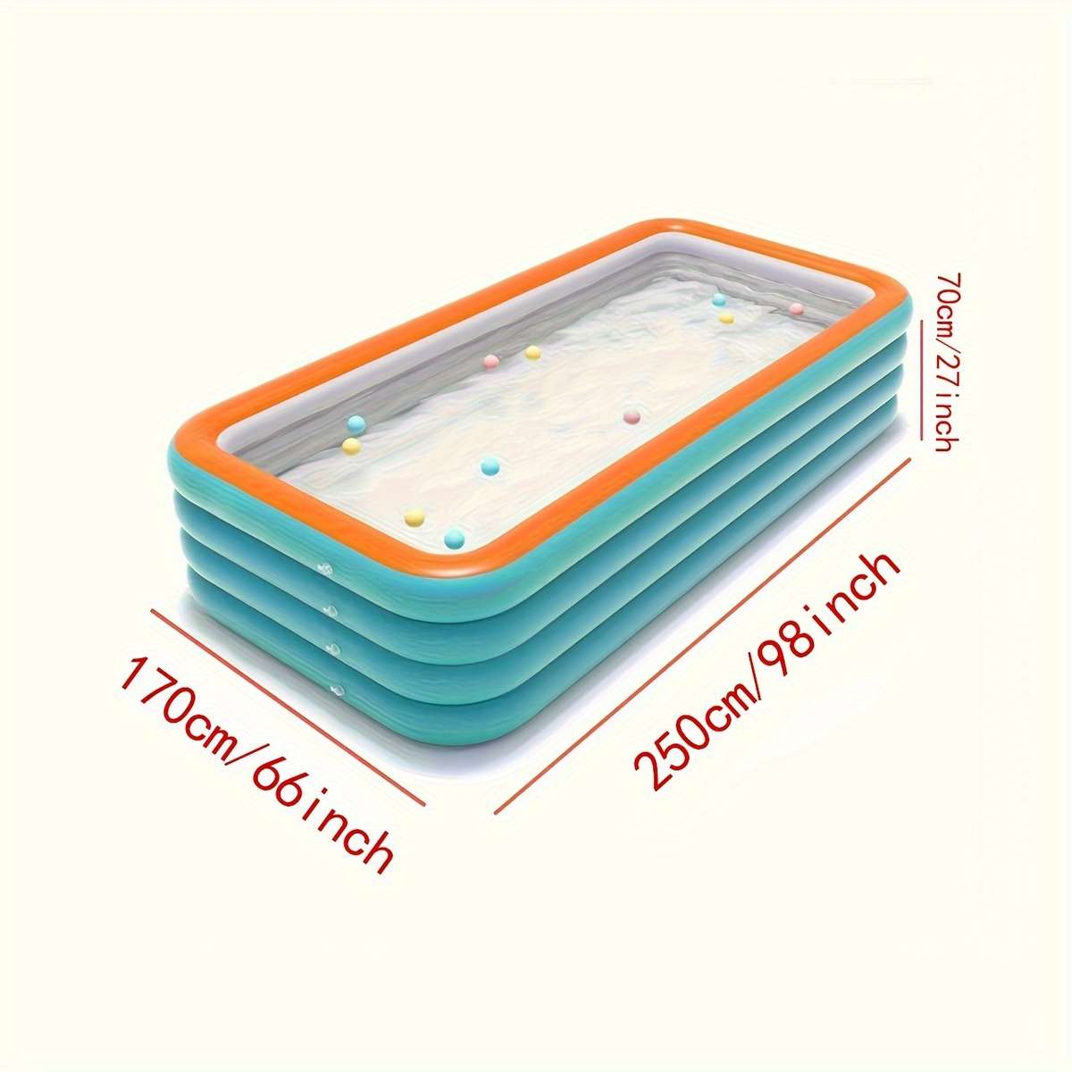 Swimming Pool Size 3 Meters 4 Layers