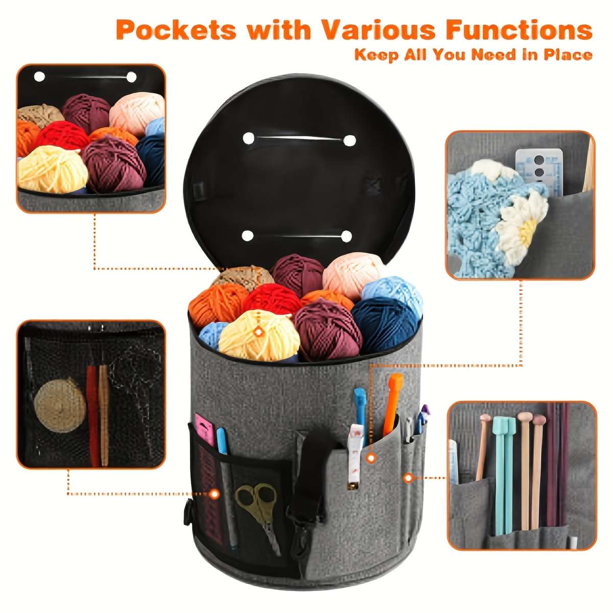 Storage Bag Color Gray*1
