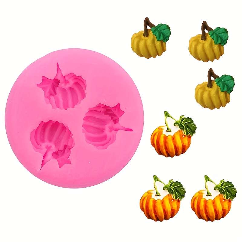 Suitable For Baking Molds Items 3 In 1 Pumpkin Round Mold