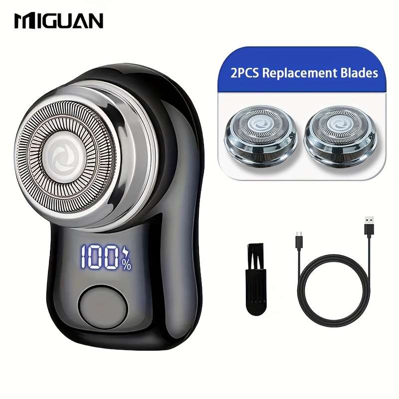 Sleek Portable Efficient Ultra Cordless Men'S Mini Portable Skincare Routine