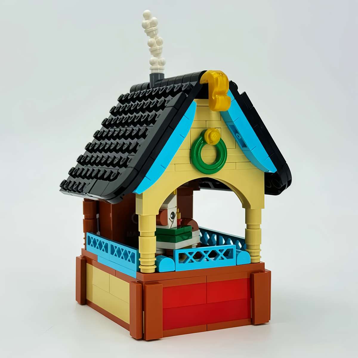 Building Toy Architectural Model Toy Set Color Mixed Color