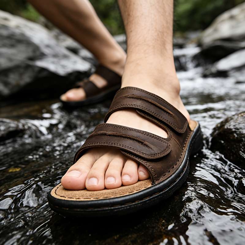 Sandals Color Black Size Uk 8 Wide