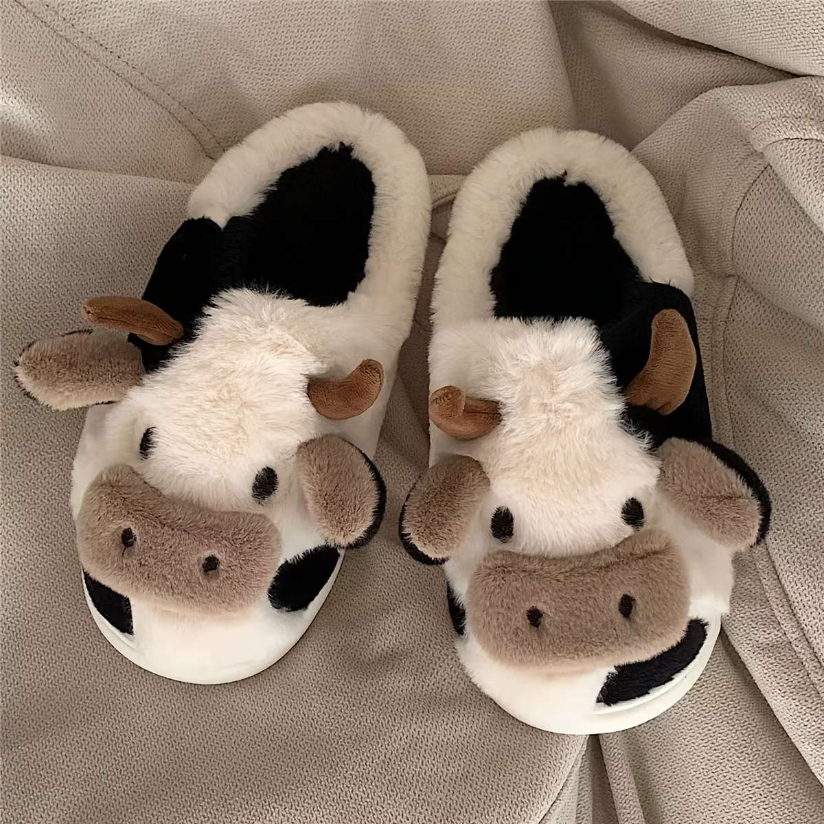 Cotton Slippers Color White Sizeuk 6.5-7