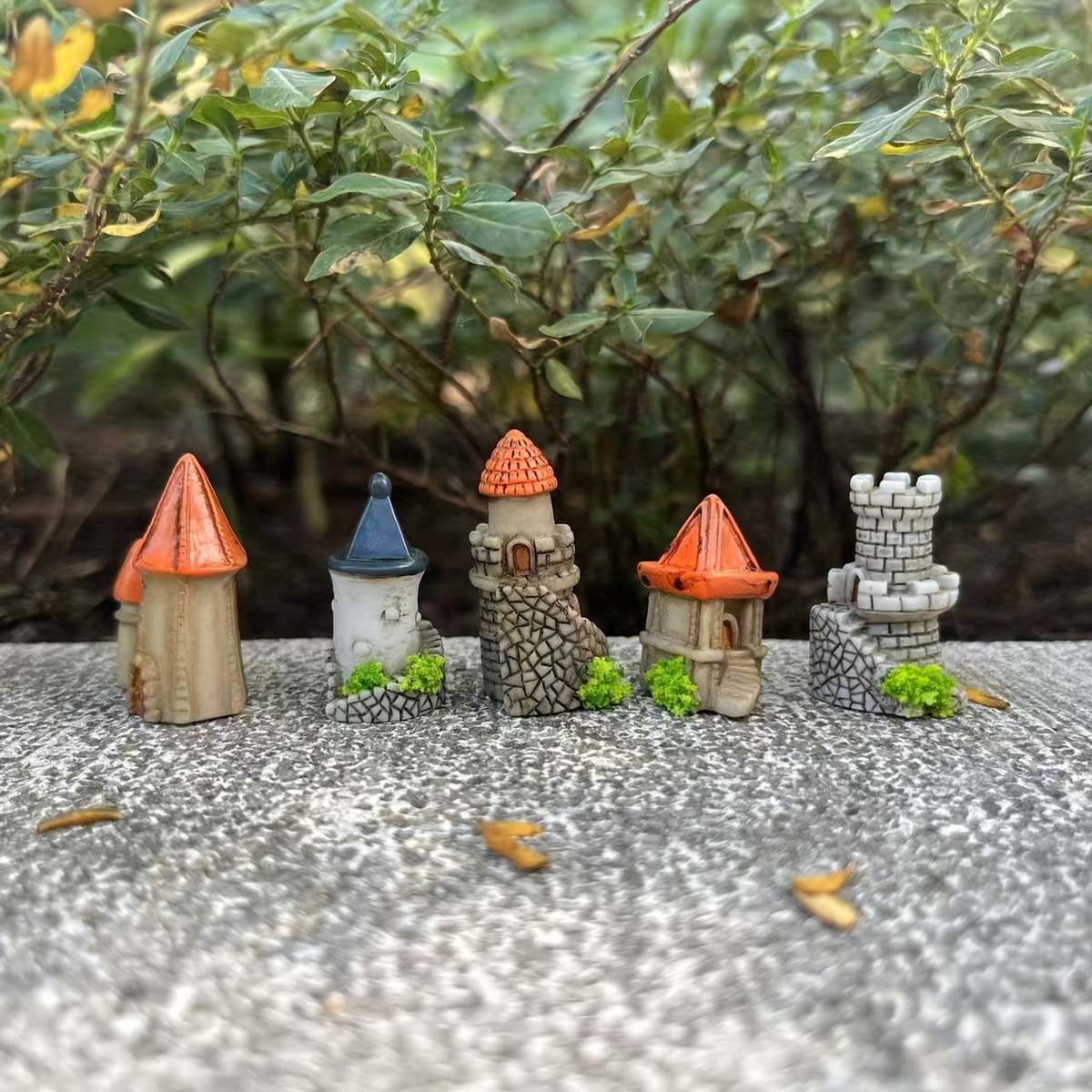 House Model Items 5Pcs Castle