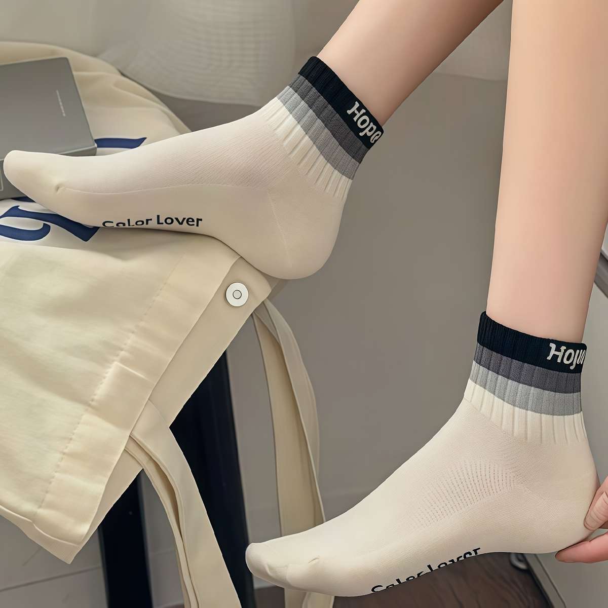 Women S Socks Color Mixed Colors Size Asian Onesize