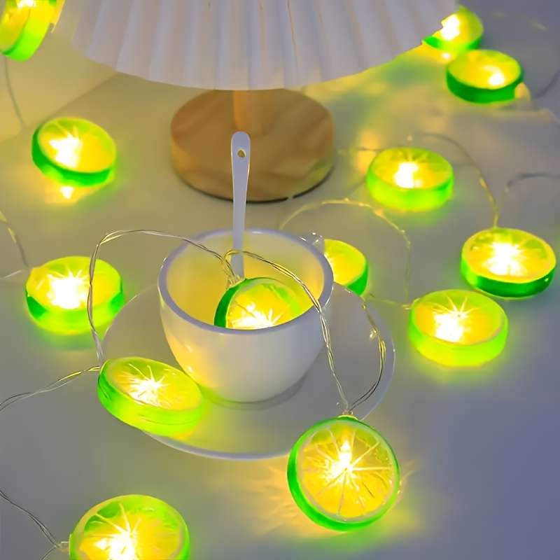 Vibrant Multi Color Led Lemon 1.5 M