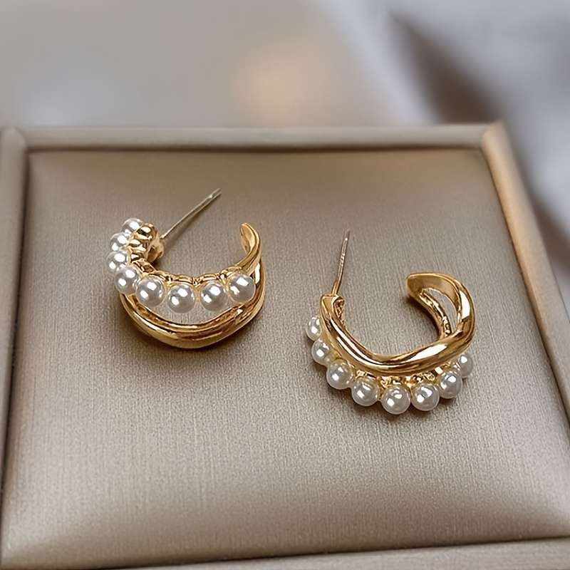 Women S Earrings Color Golden