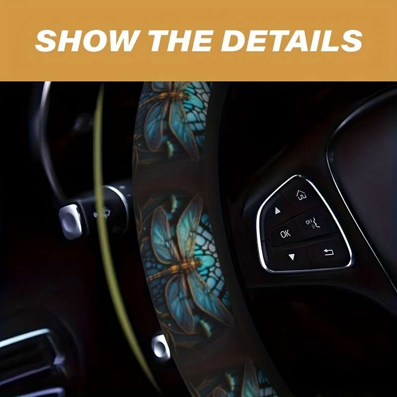 Car Steering Wheel Cover 3Pcs