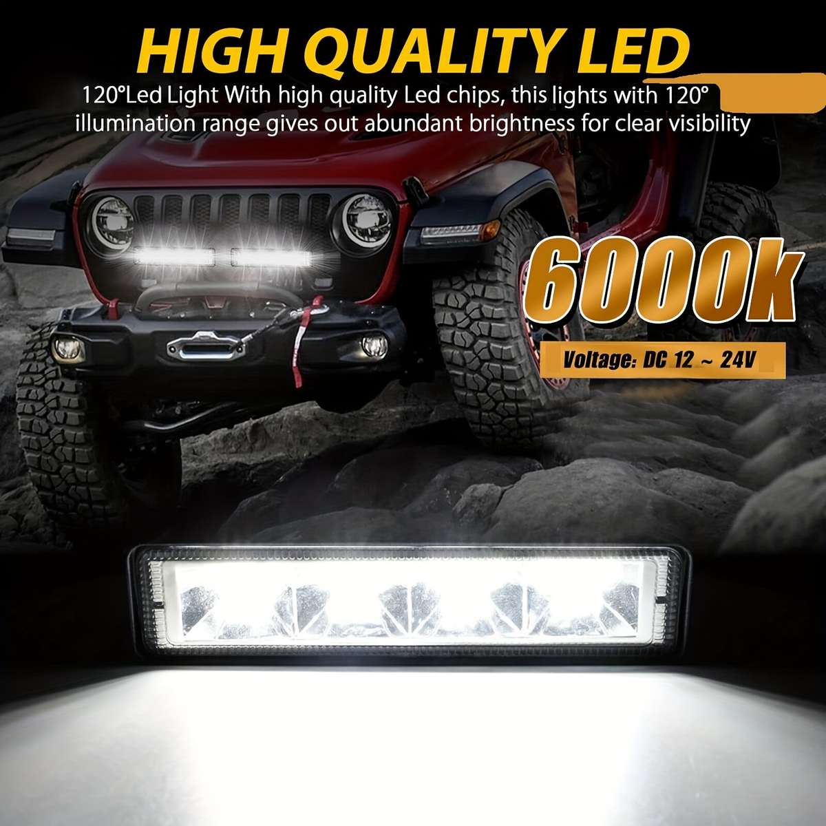 Car Lights Items 2Pcs 24 Led Light