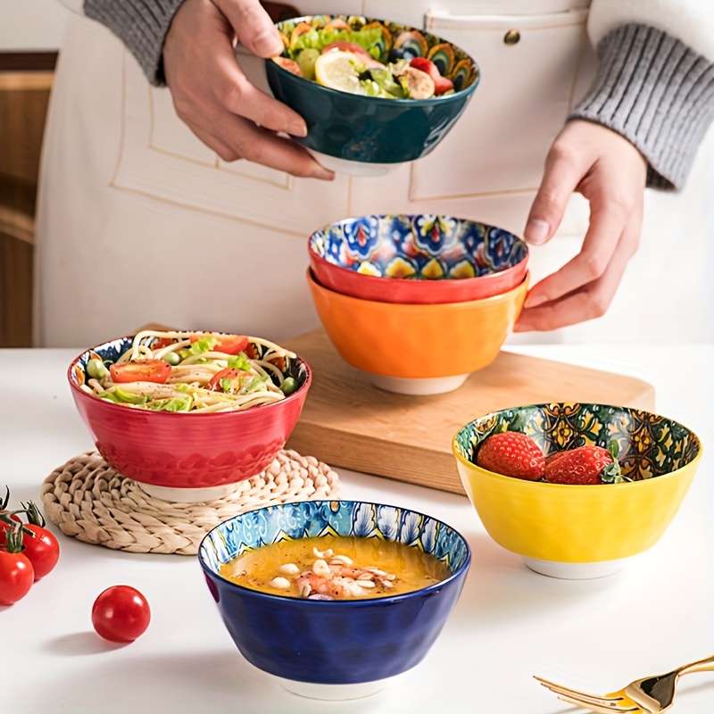 Bowl Color 4.5In 1Set Of 6Pcs