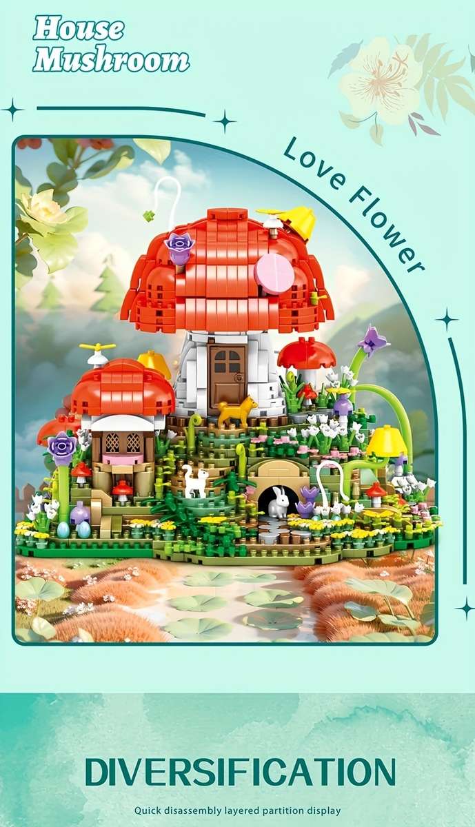 Building Toy Architectural Model Toy Set Color No Box