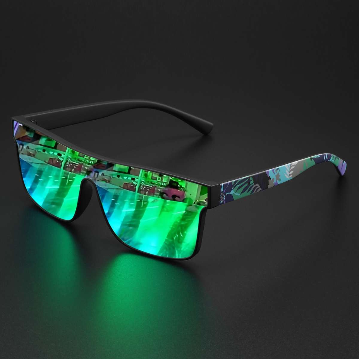 Mens Glasses Color C7 Golden Mirror