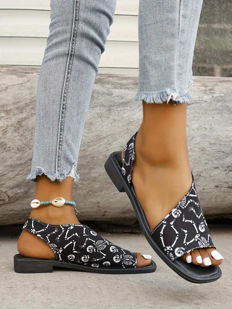 Sandals Color Black Sizeuk 7