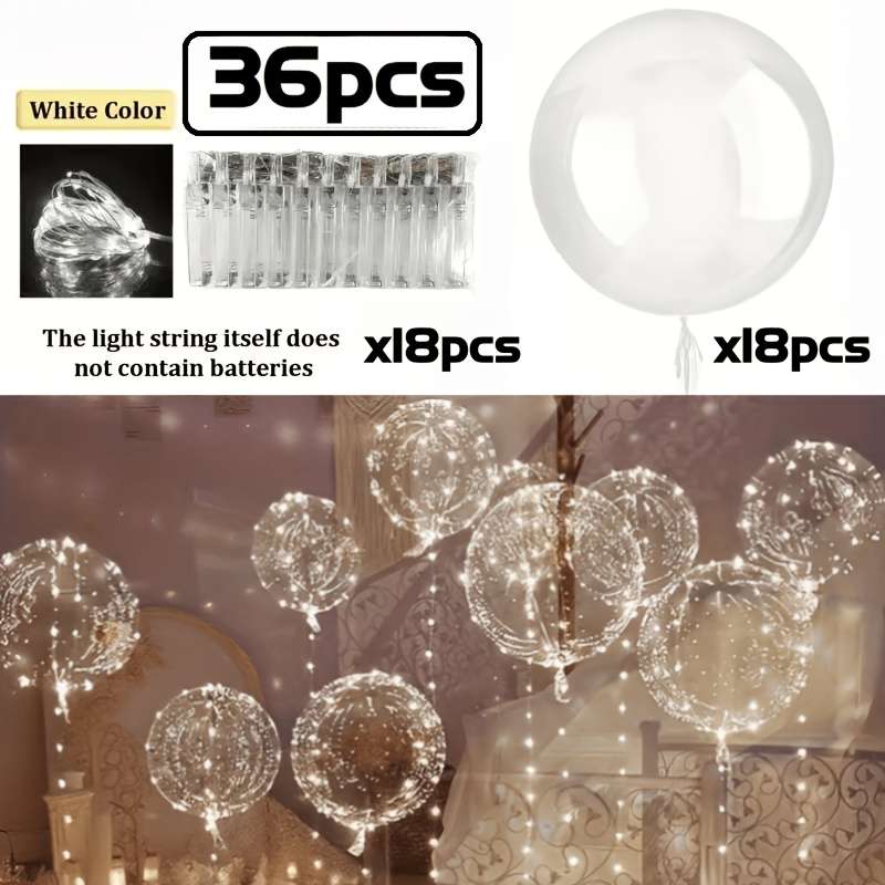 Wedding Supplies Color White Quantity 36Pcs