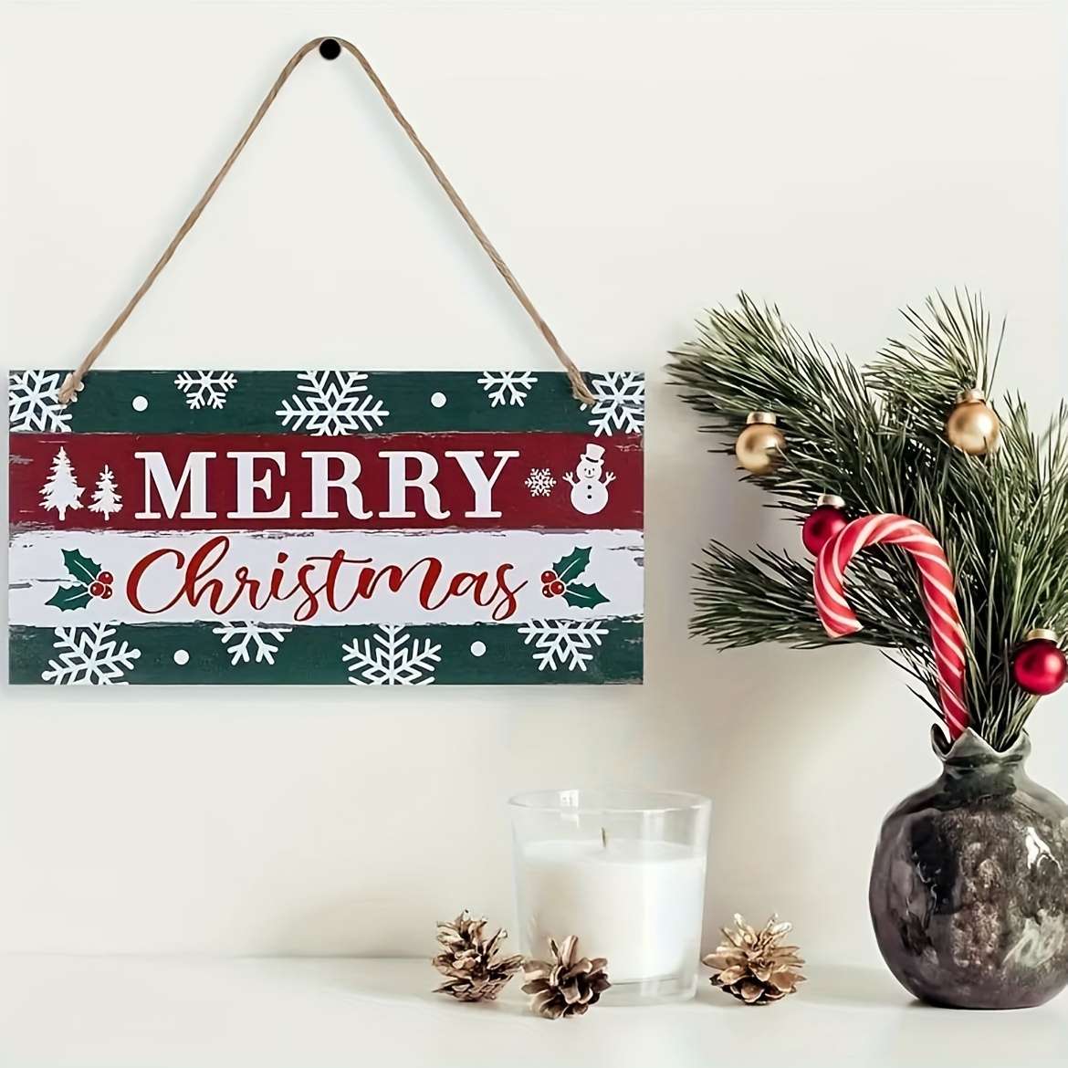 Christmas Decorations Size 20Cmx10Cm 7.8Inx3.9In